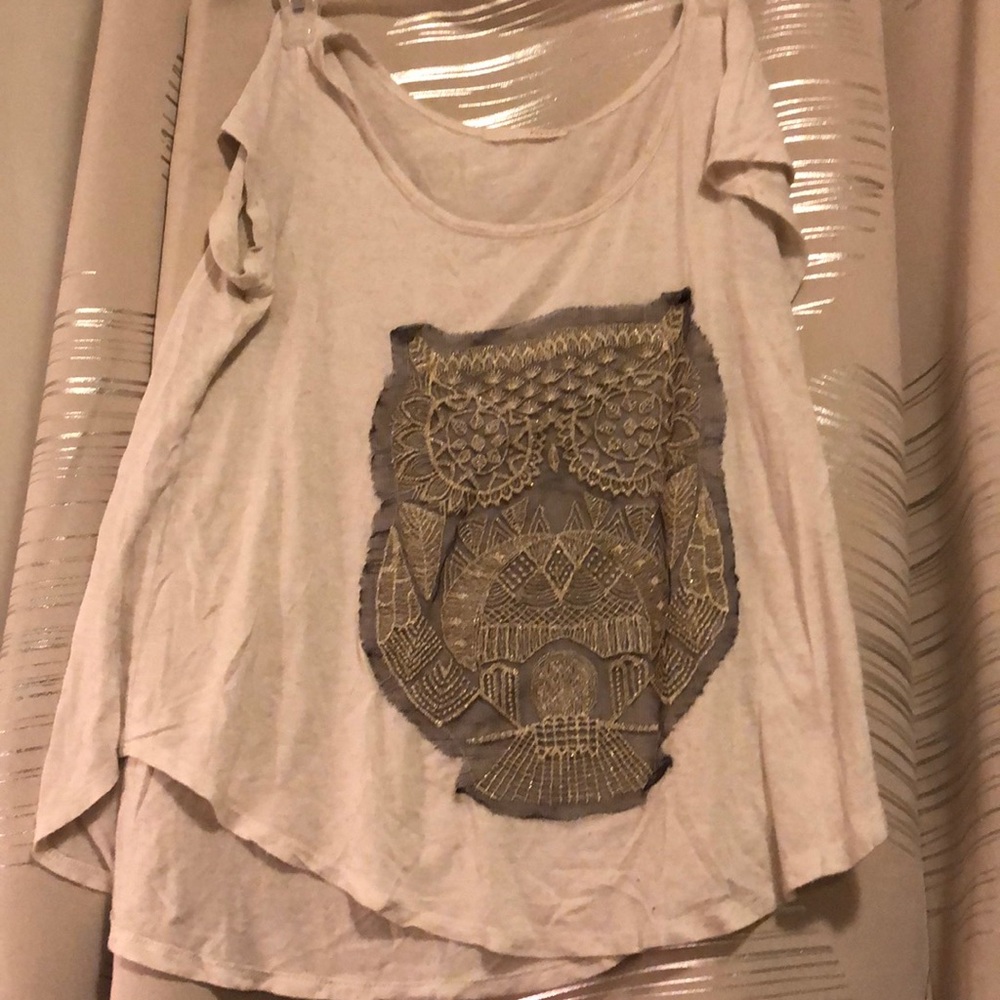 ADD TO BUNDLE! Owl Shirt-XS
